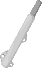 illustration motorcycle front shock absorber 