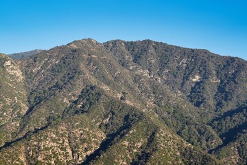 San Gabriel Mountains near Santa Anita Canyon.