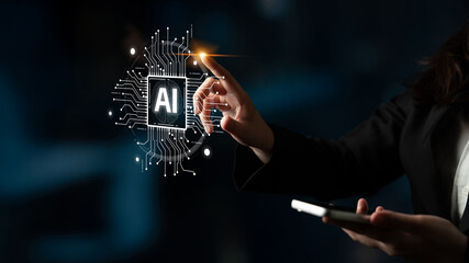 AI assistant with LLM, big data, machine learning, and generative AI powers prompt engineering and...