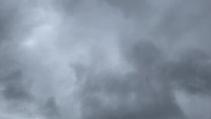 Strange and gray cloudiness background