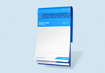 Spiral Notebook Mockup