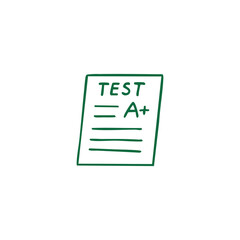 A Graded Test Paper