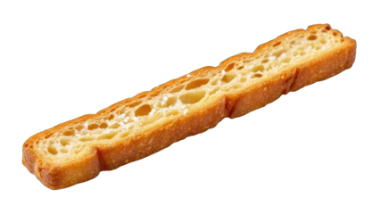 Crispy Breadstick Isolated on White