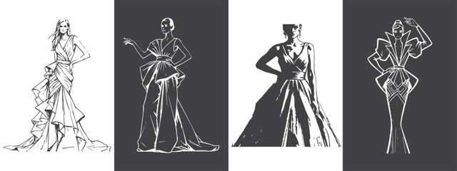 Abstract vector design with basic shapes and colors using helvetica and courier fonts for creative projects