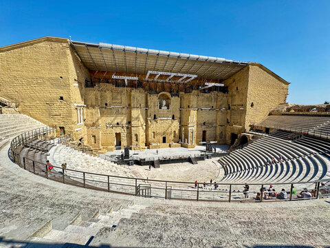 Class&eacute; au Patrimoine mondial de l&rsquo;UNESCO, le Th&eacute;&acirc;tre antique d&rsquo;Orange est l&rsquo;un des joyaux de la Rome imp&eacute;riale