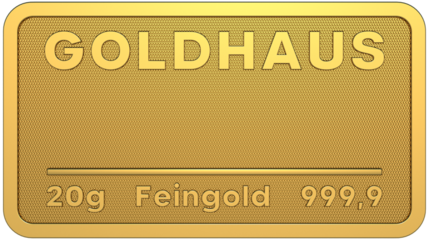 20 gram gold bar 999,9