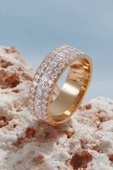 golden wedding rings
