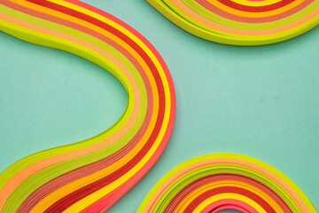 Obraz premium abstract colorful background with circles