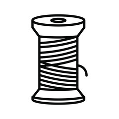 Sewing Thread Spool Outline Icon