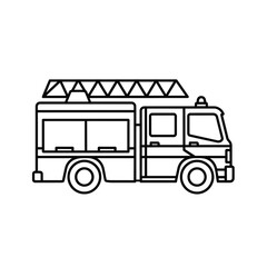 Dump Truck Silhouette Icon – Construction Loader Vehicle Vector Design