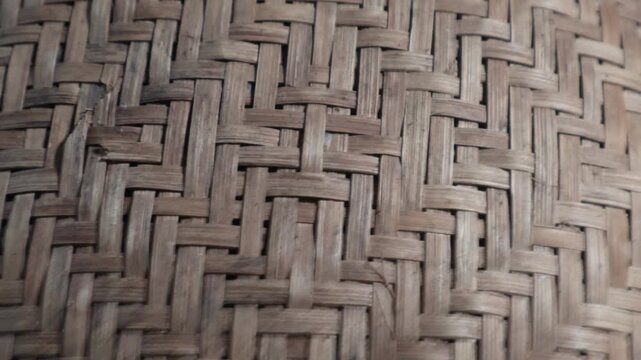 texture of bamboo mat