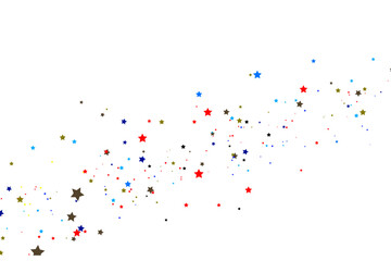 colorful splashes on white