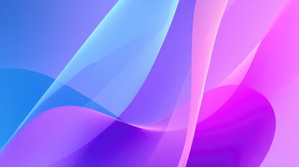 Elegant flow of vibrant colors creating a serene abstract background of soft curves and gentle waves, perfect for design and artistic projects.