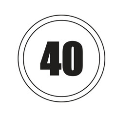 illustration maximum speed limit