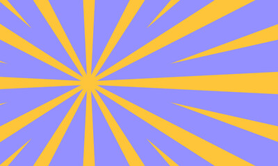 Sunburst Background Template Vector