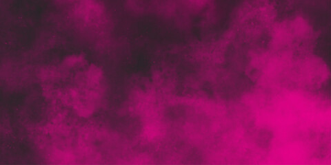 Abstract ash cloud and smoke texture in dark background. Hand-drawn bright pink gradient abstract watercolor splashed on the paper.  peeling surface of wall in the form of abstract art .