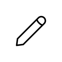 Pencil drawing icon vector illustration for graphic design and creative projects edit tool write design icon