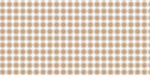 Simple minimalist pattern with flower and circles textured