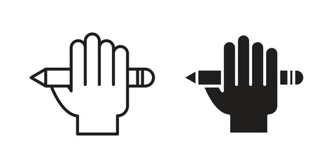 Fototapeta premium Self expression icon designs collection for mobile, ui, web.