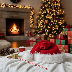 christmas tree with presents