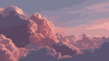 Cloudscape illustration