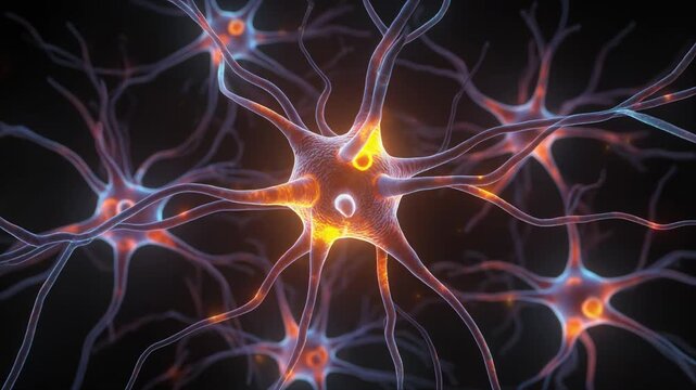 Animated visualization of hippocampal basket interneurons