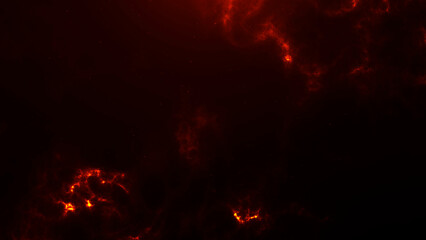 Hot fire smoke with bright sparks and burning particle clouds spreading across a dark dramatic scene. Intense heat and explosive atmosphere ideal for cinematic visual effects.