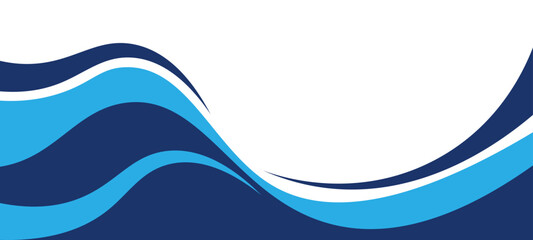 Modern blue banner background. Graphic design banner pattern background