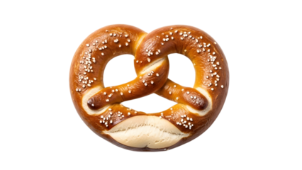 Pretzel png salted pretzel png bakery snack png twisted bread png transparent background image