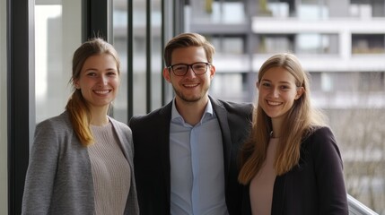 Young Couple Inspecting Property with Realtor