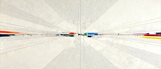 Blue and white geometric abstract background. Abstract geometric background. Vector illustration for your design. Blue and white colors. Vector illustration for your design.