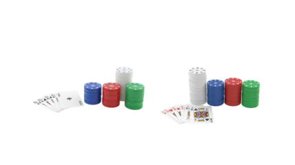 Poker Chips & Cards
