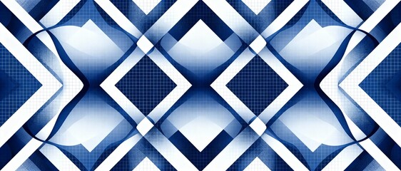 Blue and white geometric abstract background. Abstract geometric background. Vector illustration for your design. Blue and white colors. Vector illustration for your design.