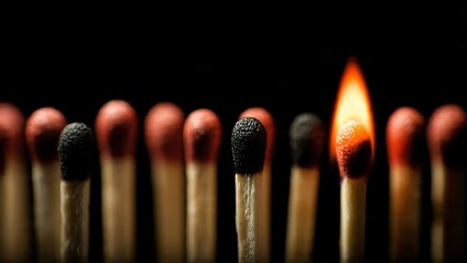 Close-up of Freshly Baked Croissants on Tray

