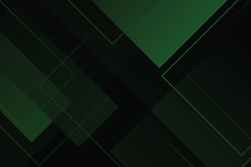 Dark green abstract geometric background. Eps10 vector