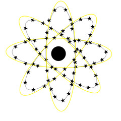 vector illustration of an abstract symbol