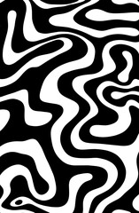 Vector illustration of an abstract waves stylized background