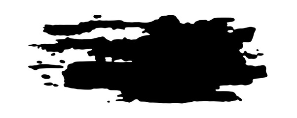 Texture of a paint brush