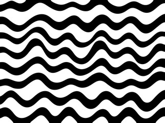 Vector illustration of an abstract waves stylized background