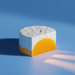 Minimalist Quark Cheese Composition World Quark Day 