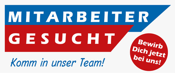 Mitarbeiter gesucht - Komm in unser Team!