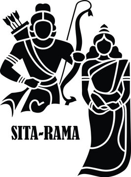 Jay Shree Rama with mata Sita