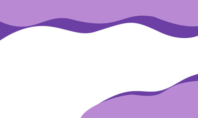Curved And Wavy Purple Abstract Background