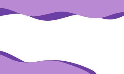 Curved And Wavy Purple Abstract Background
