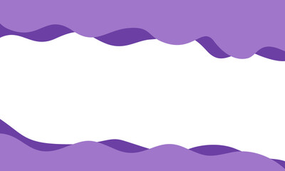 Curved And Wavy Purple Abstract Background