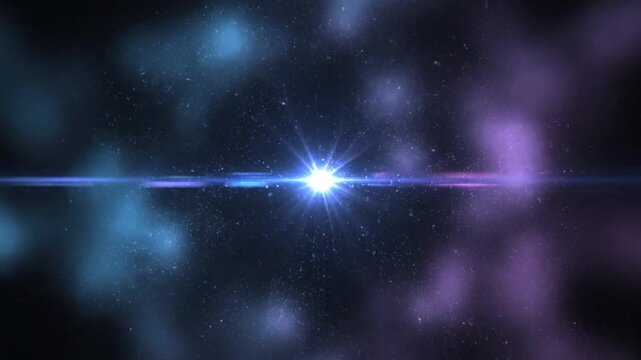 A brilliant shooting star with a bright light flare, a stunning cosmic effect for a transparent background in a cinematic space scene