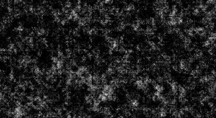 Fototapeta premium Dark black and white abstract grunge texture with detailed fractal patterns evokes mystery