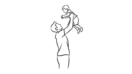 Family Daily Activities Vector Collection