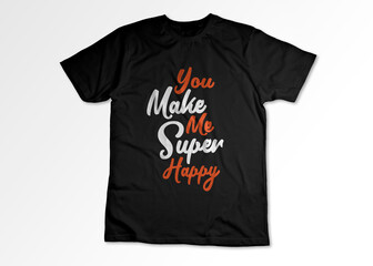 motivational typography t-shirt