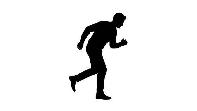 Mysterious silhouette of a man standing alone in deep shadow perfect for dramatic suspense or concept art backgrounds